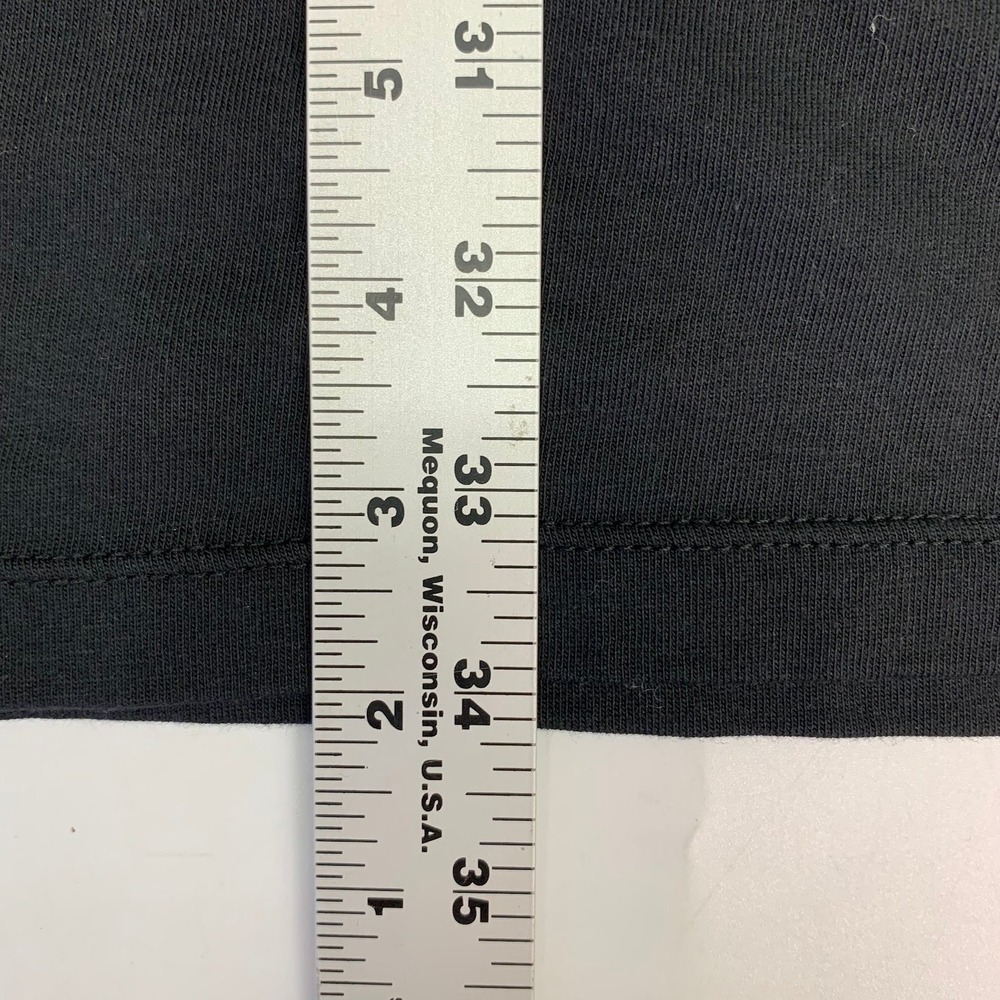 Madewell‎ Women's Tee Dress Black Cotton Short Sleeve T Shirt Dress Size XS - Picture 14 of 14